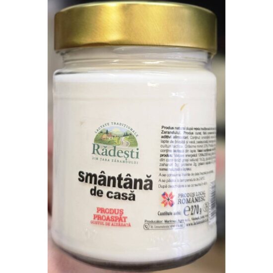 Smântâna de Rădești 32% grăsime, 270g