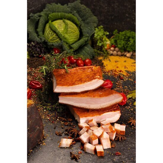 Slanina ardeleneasca cu boia vidata ¼ 250g