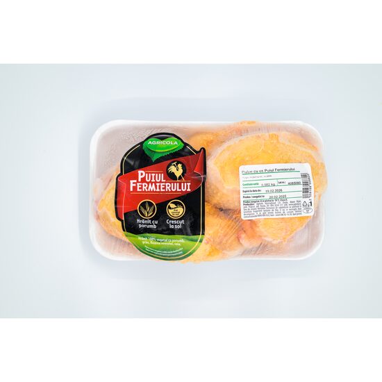 Pulpe Cu Os Puiul Fermierului Agricola, tavita, congelate, 900g