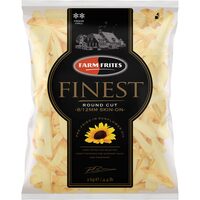 Cartofi congelati Fries Round Cut Finest Farm Frites, 2 kg