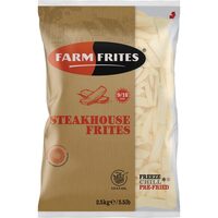 Cartofi congelati Farm Frites Steakhouse Fries, 2,5 kg