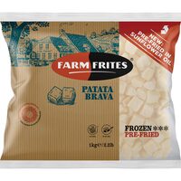 Cartofi cuburi Farm Frites Patata Brava, 1kg