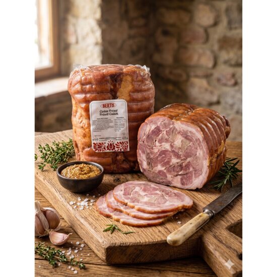 Ciolan de porc presat in vid Bertis, 1 kg